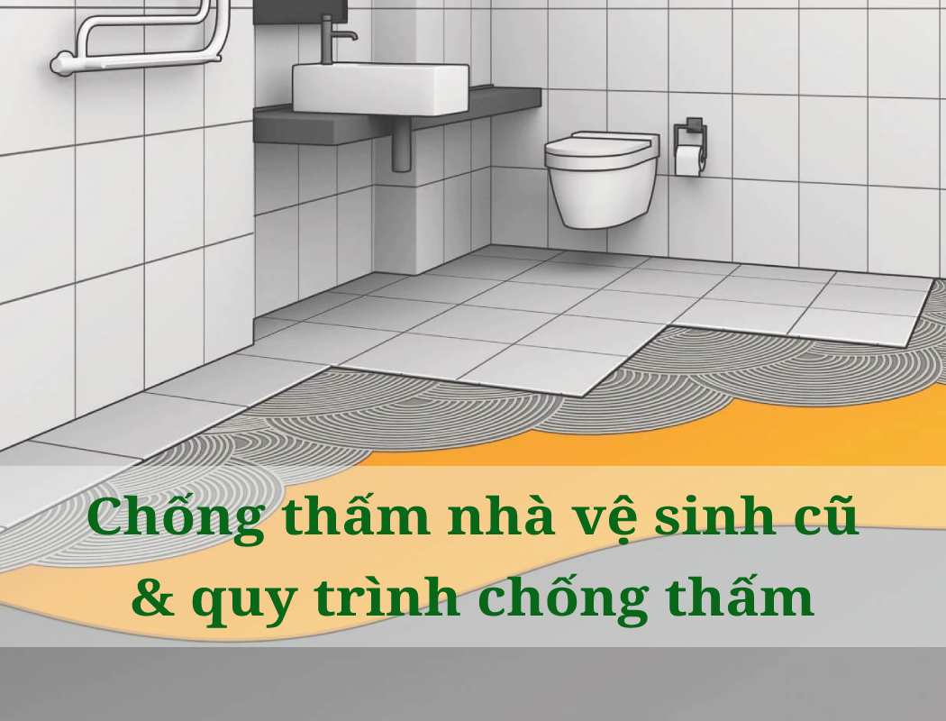 Dịch Vụ Thi Công Chống Thấm Nhà Vệ Sinh Giá Tốt Tại Hà Nội